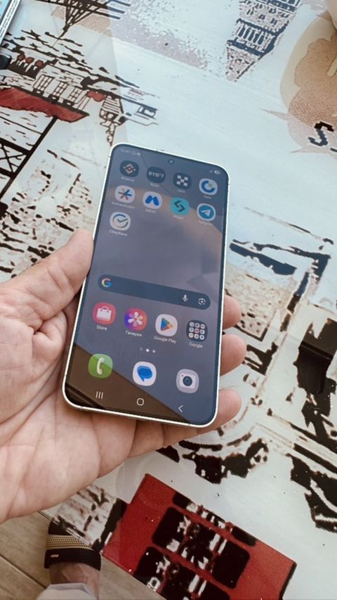 Samsung Galaxy S24, 128 GB, rəng - Ağ, İki sim kartlı