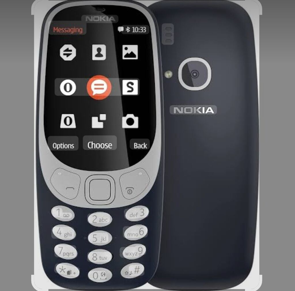 Nokia 3310, rəng - Mavi, Düyməli — Nokia, Bakı