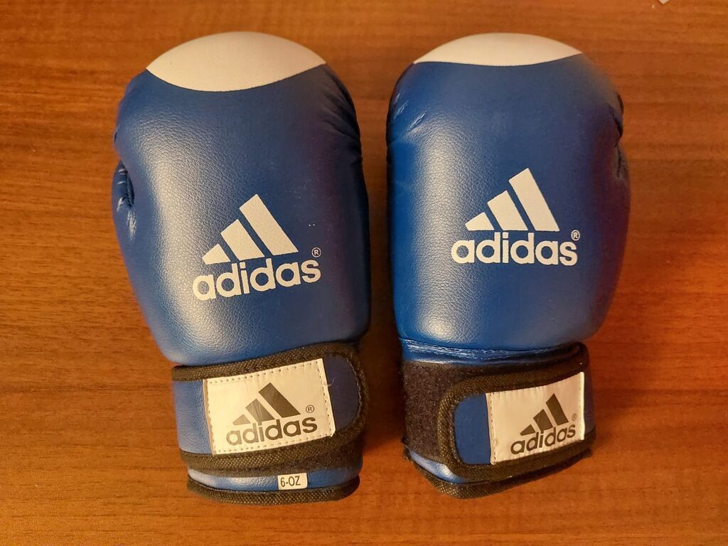 UFC GYM brendli qırmızı boks/kimya zərbə çantası və adidas 6 oz — İdman və istirahət, Qax (3)