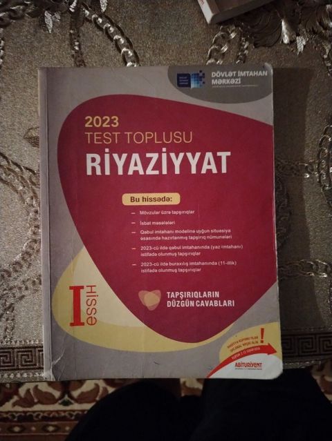 Riyaziyyat 11-ci sinif, 2023 il