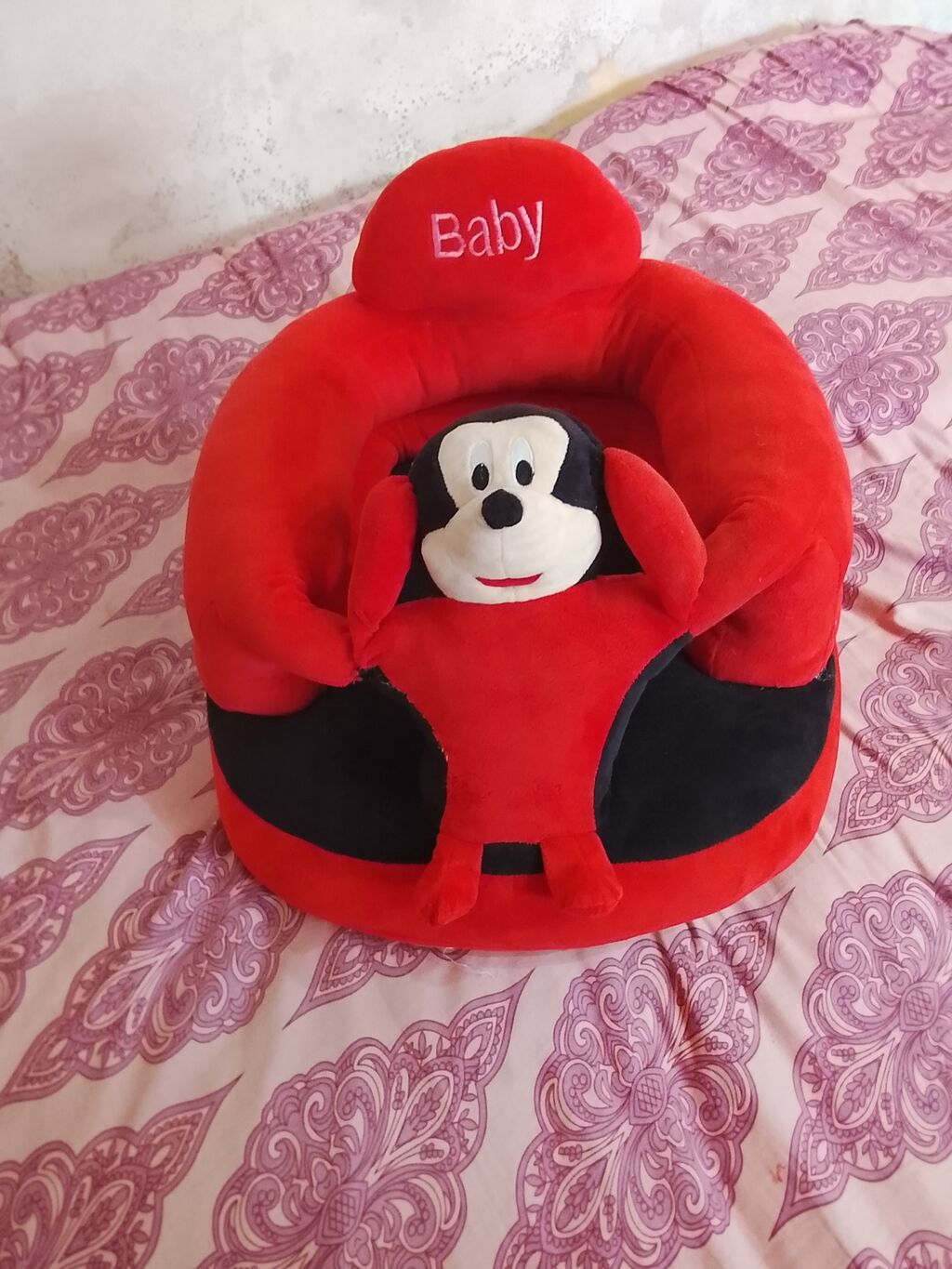 Uşaq üçün yumşaq oturacaq/kreslo - Model: peluş materialdan — Mebel, Digah