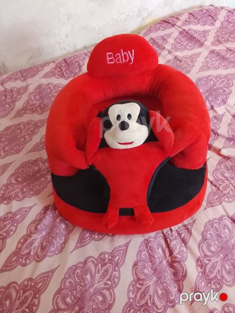 Uşaq üçün yumşaq oturacaq/kreslo - Model: peluş materialdan