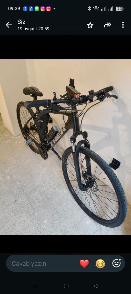 Velosiped Trek Dual Sport 2 — Velosipedlər, Bakı (5)