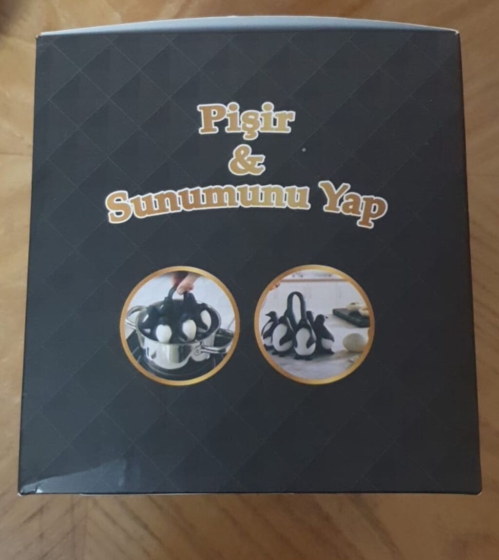 Pingvin formalı yumurta bişirici və təqdimat stendi - 6 ədəd yumurtanı — Mallar, Bakı (4)