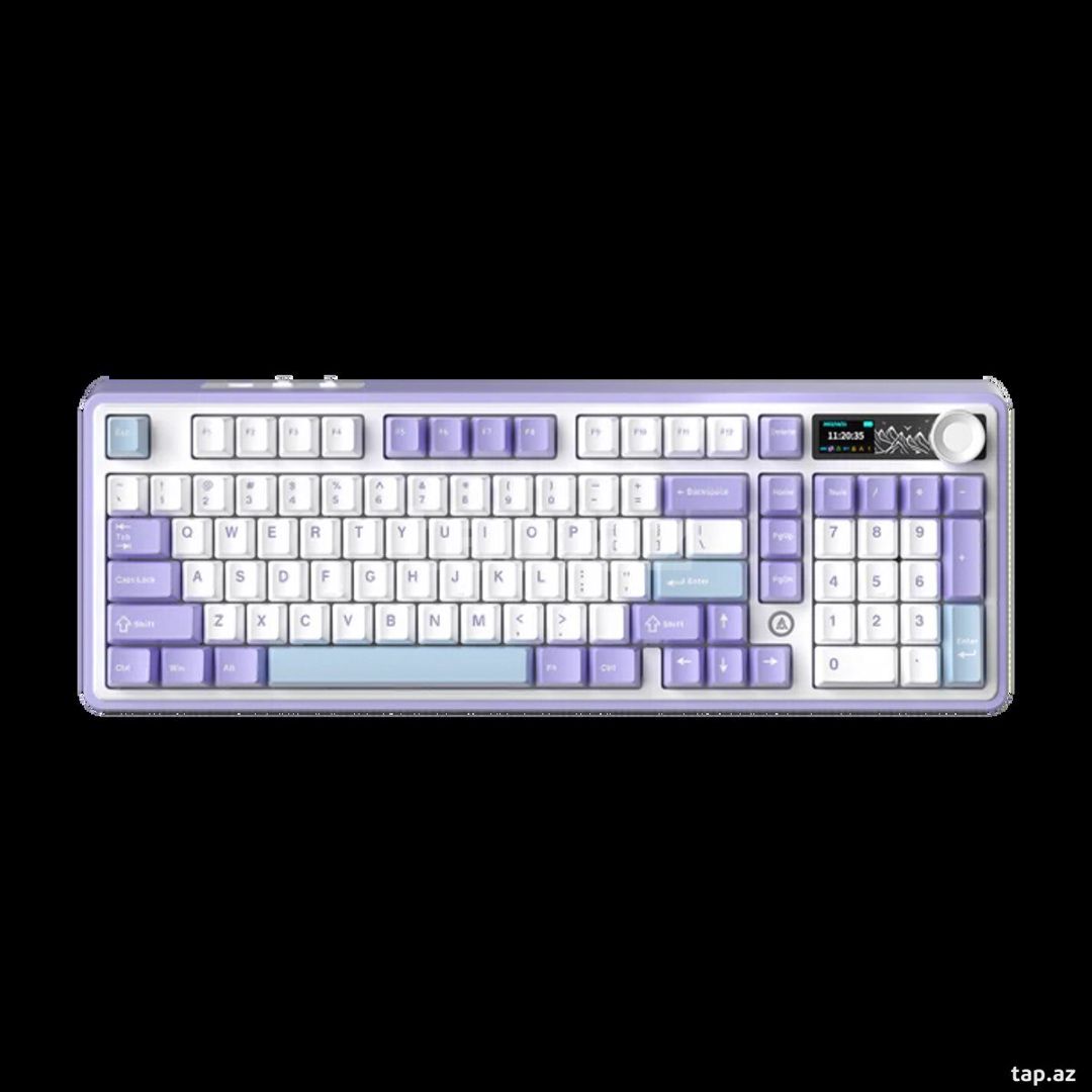 Klaviatura Ajazz AK980 V2 Purple White Blue — Elektronika, Bakı (2)