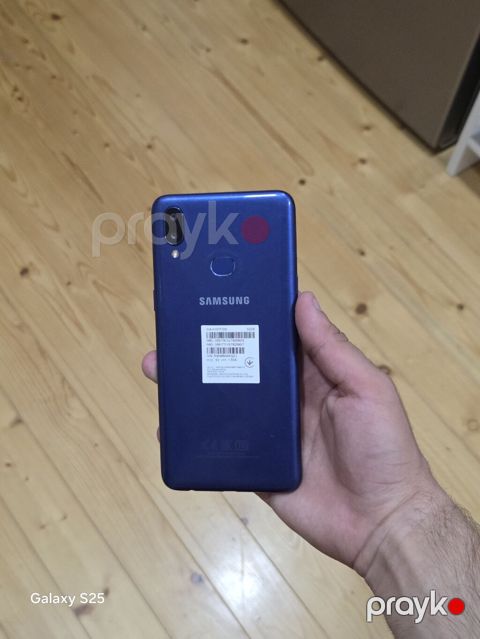 Samsung Galaxy A10s, 32 GB, rəng - Göy, Zəmanət, Sensor, Barmaq izi