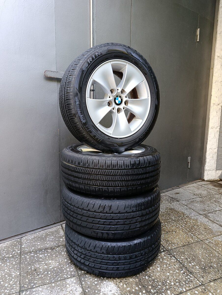 BMW təkərləri 215/55 R16 — Ehtiyat hissələri və aksesuarlar, Bakı (4)
