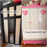 Bir evden 2 eded dolab.Usaq dolabi 130 azn. böyuk dolab 180 azn.unvan — Furniture