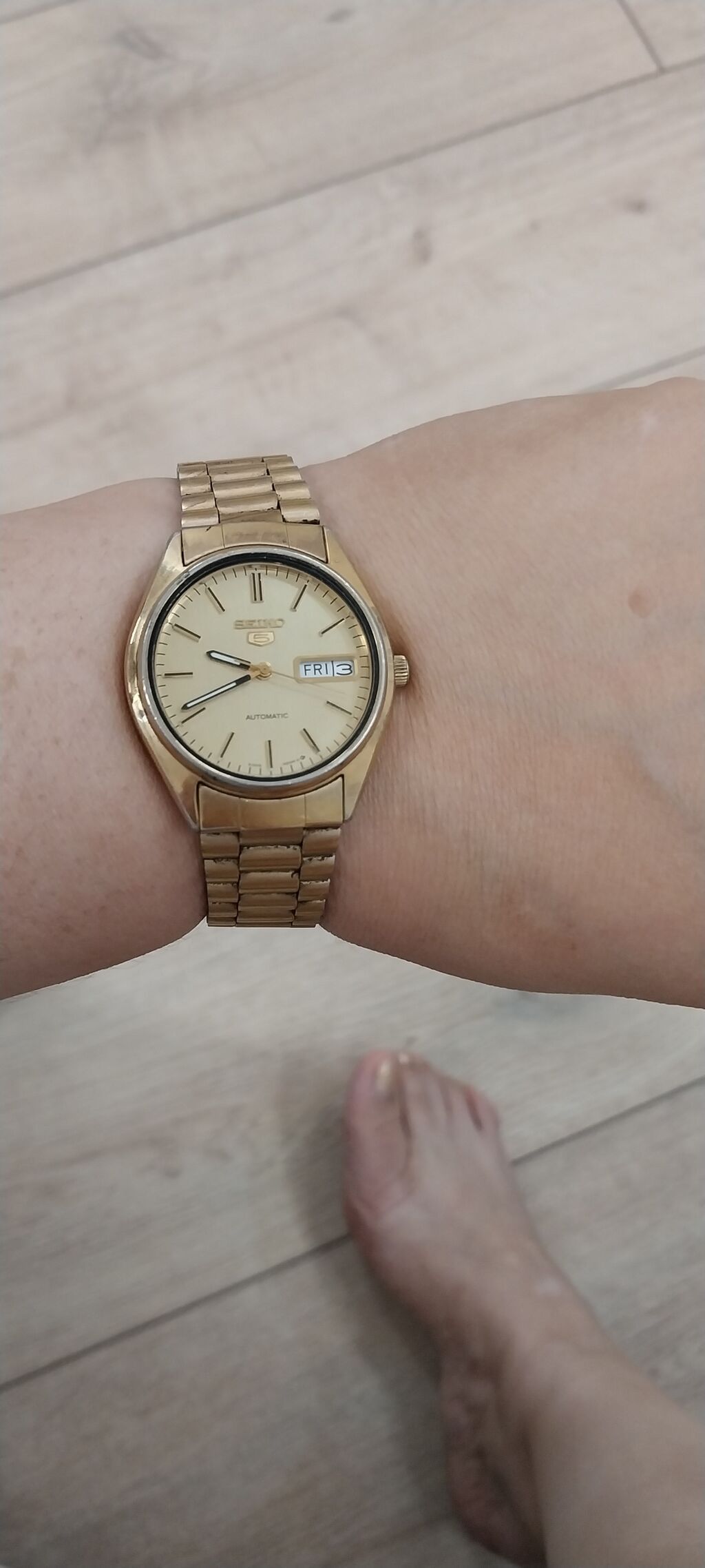 Seiko 5 avtomatik qol saatı - Mexanizm: Avtomatik (öz-özünə qurulan) — Qol saatları, Bakı (3)