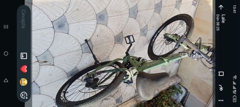 Dağ velosipedi Saft — yaşıl, 26" disk əyləcli