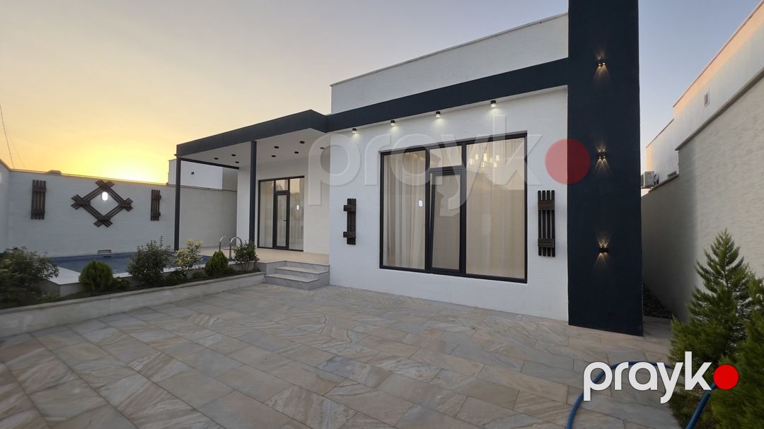 Satılır 4 otaqlı həyət evi/bağ evi 110 m² — Ev, villa, Bakı (2)