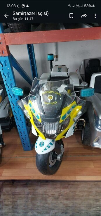 Uşaqlar üçün Elektrikli Motosiklet Modelləri — Oyuncaqlar, Bakı (7)