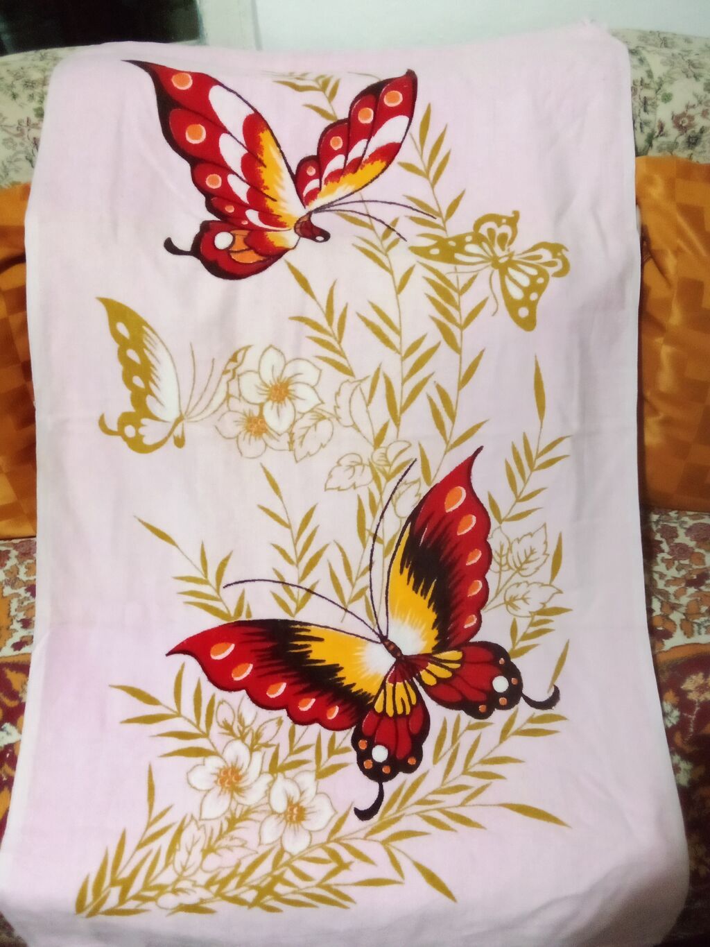Hamam üçün Yeni rəng - Bənövşəyi Vilyur Dəsmal, Ödənişli çatdırılma — Tekstil, Lənkəran