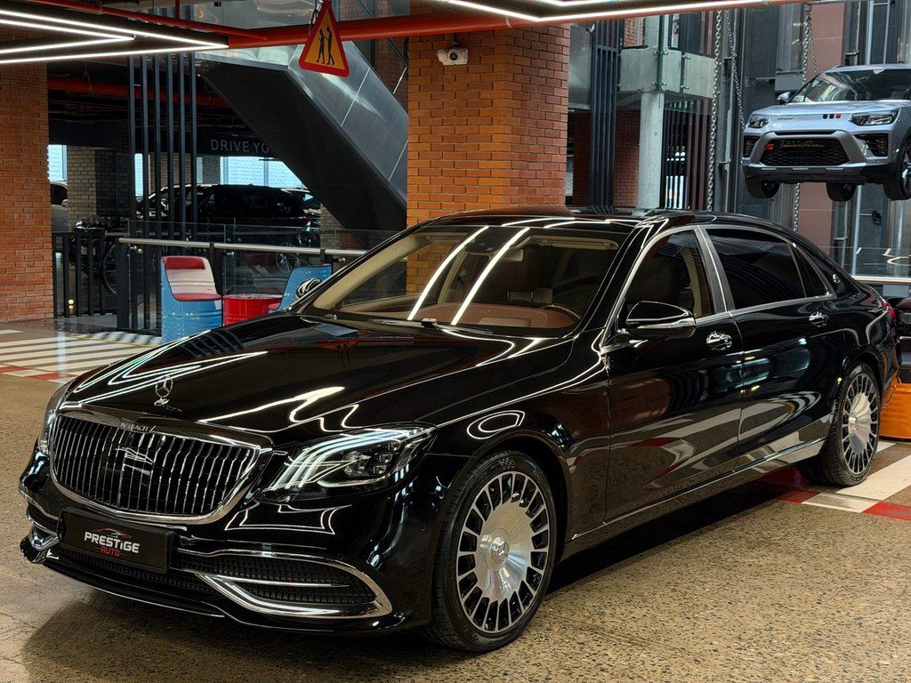 Mercedes-Maybach S 560 4MATIC, 4.0 L, 2018 il, 49 000 km — Avtomobillər, Bakı