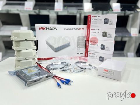Hikvision Turbo HD Kamera Dəsti (CCTV Set) — Bakı