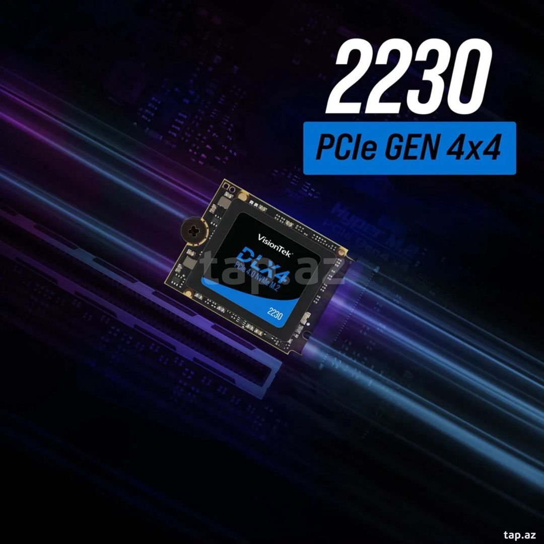 VisionTek SSD - 512GB DLX4 2230 M.2 NVMe | PCIe 4.0 x4 | Up to 5200MB/S — Elektronika, Bakı (4)