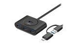 UGREEN CR113 USB 30 Hub with USBC Port 1m Qara — Компьютеры и ноутбуки