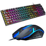 Twolf Tf270 oyun klaviatura sıçan dəsti rgb — Computers & Laptops