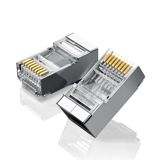 Ugreen Cat 6 shielded Rj45 Modular Plugs 100ədəd — Kompüterlər və noutbuklar
