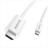 Borofone dh10 TypeC HDMI Kabel 4K 18metr — Компьютеры и ноутбуки