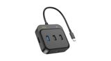 Hoco Hb37 Typec  Hdmirj45usb30usb202pd100w Hub 02m 6in1 — Компьютеры и ноутбуки