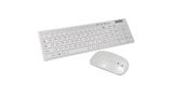 K06 Wireless Klaviatura Sıçan Ağ Rəng — Computers & Laptops