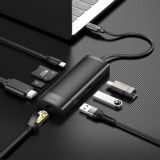 Hoco Hb44 typec hub adapter 8 in 1 — Компьютеры и ноутбуки