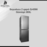 Soyuducu Q6590 gümüşü 265L — Məişət texnikası