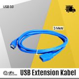 USB 30 uzadıcı kabel 3m — Smartfon kabelləri və adapterləri