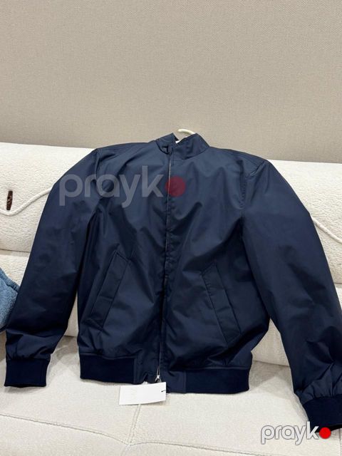 Zara Kişi Bomber Cəkəti — Tünd Lacivərt — Bakı