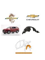 Chevrolet Equinox 20172020 arxa qanad altı — Avtomobil