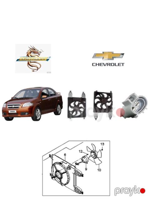 Chevrolet Aveo 20062008 T250 elektropəri — Bakı