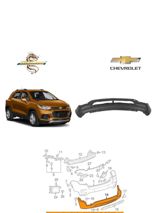 Chevrolet Trax 2017 üçün arxa alt bufer — Ehtiyat hissələri və aksesuarlar