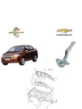 Chevrolet Aveo T250 20062008 ön kapot ilməsi — Avtomobil