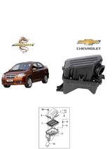 Chevrolet Aveo T250 20062008 hava filter korpusu — Ehtiyat hissələri və aksesuarlar
