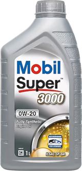 Mobil Super 3000 0W20 1 LT mühərrik yağı — Avtomobil