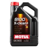 Motul 8100 XClean 5W30 5Lt mühərrik yağı — Cars