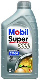 Mühərrik yağı Mobil Super 3000 Formula D1 5W30 1 LT — Avtomobil