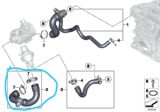 BMW F10 suyun borusu — Запчасти и аксессуары