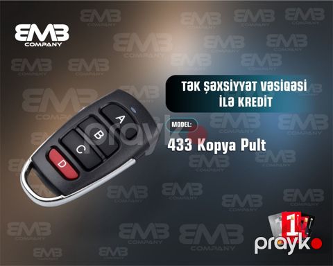 Avtomobil pultu 433 — Bakı