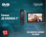 Emmax JDS4Vi03A7 Video Domofon Interkom Sistemi — Elektronika