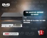 DS7108NIQ8 8ch 1U NVR — Elektronika
