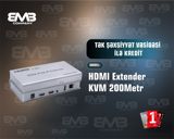 HDMI Extender KVM 200metr — Elektronika