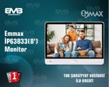 EMMAX IP63833 8 Silver Smart Domofon Monitor  Tuya Dəstəkli IP Video Domofon — Elektronika