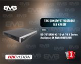 DS7616NXIK2 16ch 1U AcuSense 4K NVR — Elektronika
