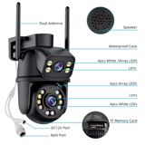 Müşahidə kamerası Icsee A34 Dual Wifi PTZ — Elektronika