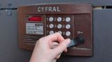 Bina domofon sistemi Cyfral — Elektronika