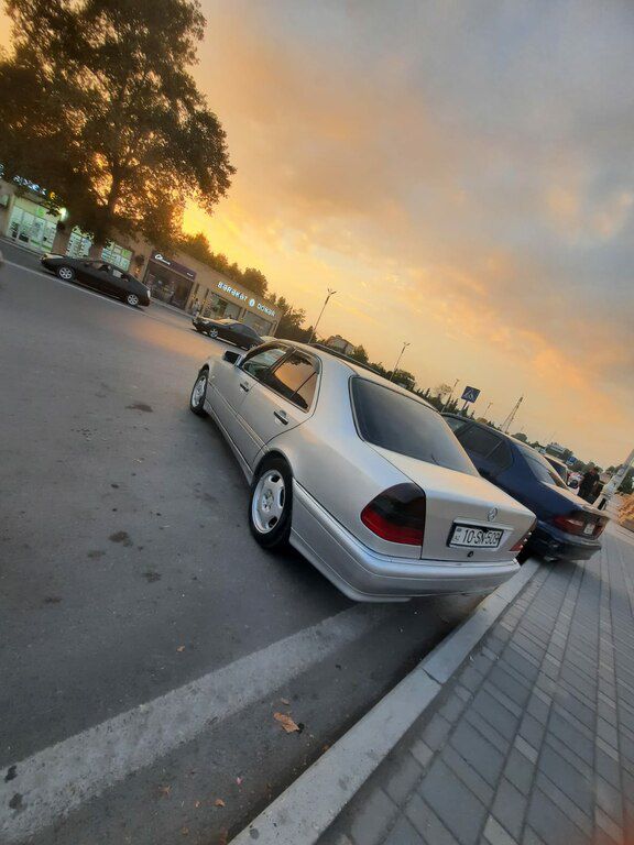Mercedes C 180, 1.8 L, 1996 il, 350 000 km — Avtomobillər, Bərdə (5)
