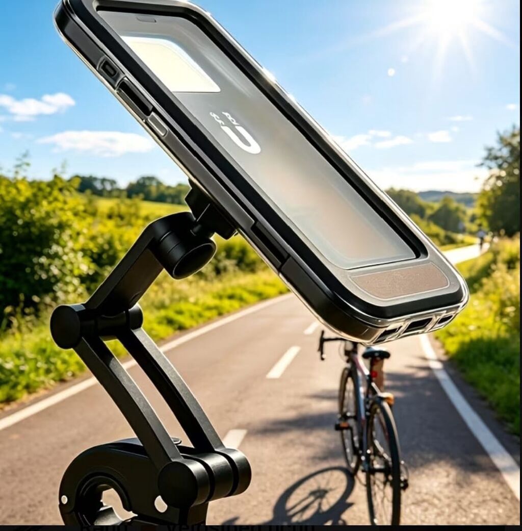 Velosiped və Motosiklet üçün Suya Davamlı Telefon Tutacağı, Maqnitli — Elektronika, Bakı (8)