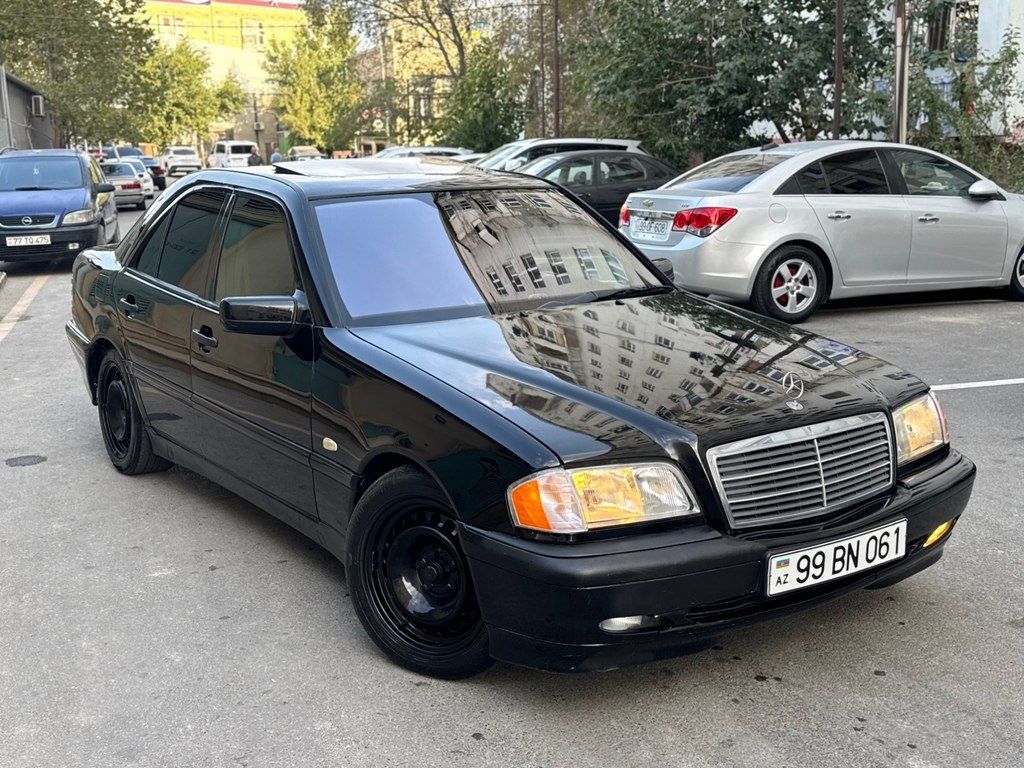 Mercedes C 240, 2.4 L, 1998 il, 320 000 km — Avtomobillər, Bakı (6)